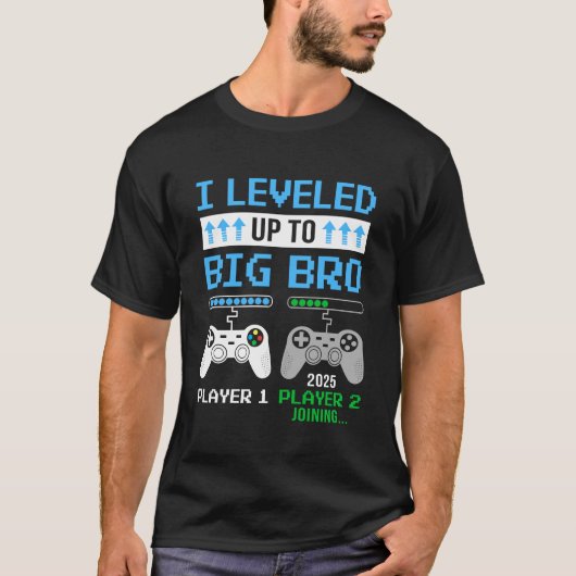 Big Brother 2025のビデオゲームおもしろいにレベルアップ Tシャツ (正面)
