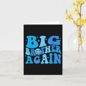 Big Brother Again Big Brother Announcement For Boy カード (黄色い花)
