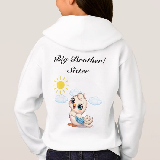 "Big Brother" / "Big Sister" Sweatshirt (裏面)