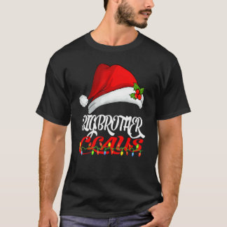 Big Brother Claus Christmas Pajama Family Matching Tシャツ
