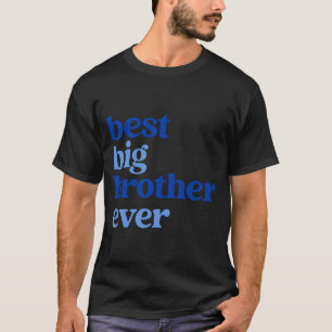 Big Brother Ever グレー ブルー文字 ボーイズ _2 Tシャツ