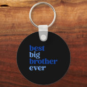 Big Brother Ever Gray With Blue Text Boys _2 キーホルダー (正面)