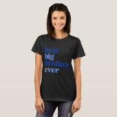 Big Brother Ever Gray With Blue Text Boys _2  Tシャツ (正面フル)