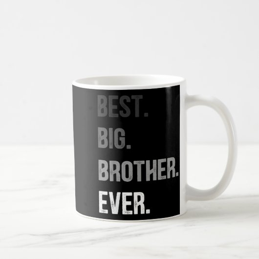 Big Brother Ever Teenager Older Sibling For Boys K コーヒーマグカップ (右)