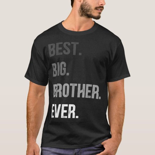 Big Brother Ever Teenager Older Sibling For Boys K Tシャツ (正面)