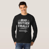 Big Brother Finally 2022  For Boys Kids Toddler Bi Tシャツ (正面フル)