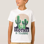 Big Brother in Trainingサボテンのベビー発表 Tシャツ (正面)
