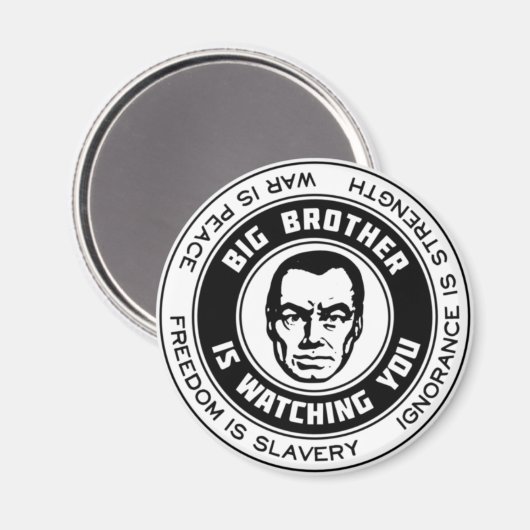 Big Brother Is Watching マグネット (正面/裏面)