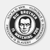 Big Brother Is Watching マグネット (正面)