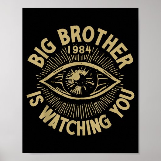 Big Brother Is Watching You ポスター (正面)