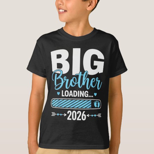 Big Brother Loading 2026 ビッグブラザー2に昇格 Tシャツ (正面)