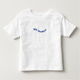 Big Brother New Baby Newborn Quote Toddler Shirt トドラーTシャツ