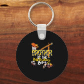 Big Brother Of誕生日Boyコンストラクタ キーホルダー (正面)