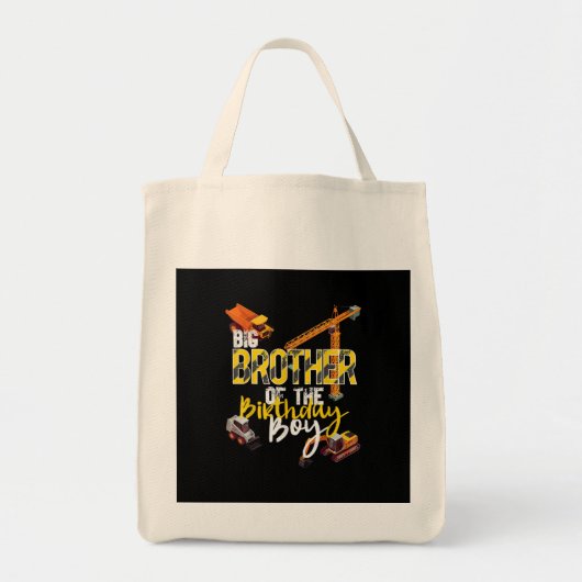 Big Brother Of誕生日Boyコンストラクタ トートバッグ (正面)