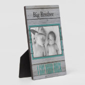 Big Brother Photo "I 得 your back" フォトプラーク (側面)