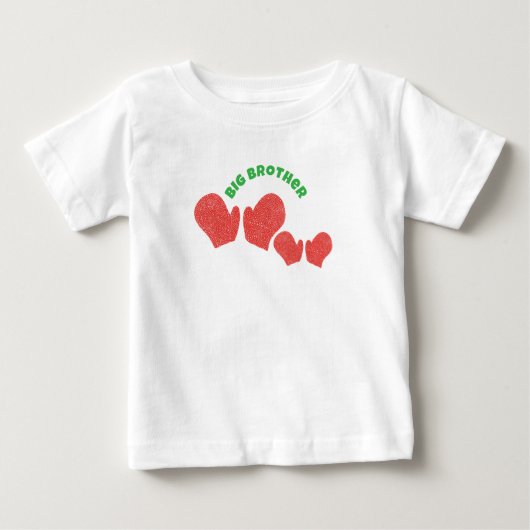 Big Brother Tee - クリスマス ベビーTシャツ (正面)