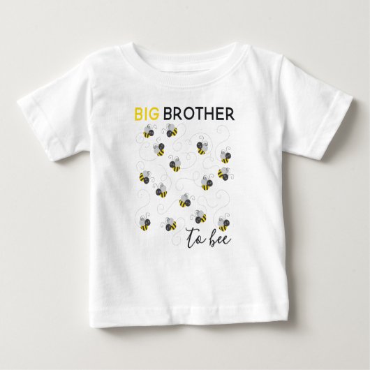 Big Brother to Bee ベビーTシャツ (正面)