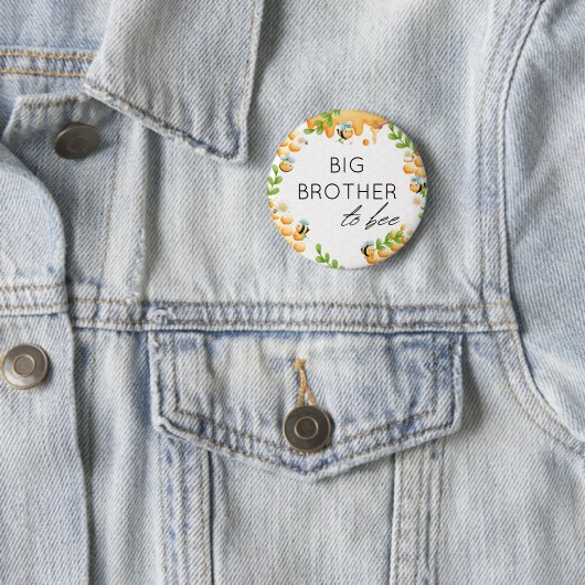 BIG BROTHER to Bee Honeyのまわりに赤ちゃんシャワー 缶バッジ (インサイチュ)