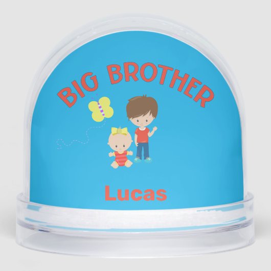 Big Brother with Baby Sister Personalized  (正面)