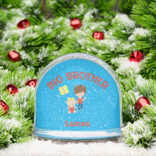 Big Brother with Baby Sister Personalized (クリスマス)