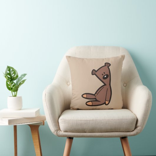 Big Brown Teddy Bear クッション (椅子)