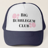"Big Bubblegum Club" バブルBFF面白いジョーク キャップ (正面)