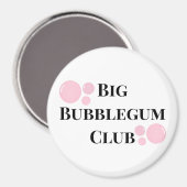 "Big Bubblegum Club" 風船 親友 冗談グッズ マグネット (正面/裏面)