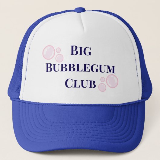 "Big Bubblegum Club" 風船 親友 笑えるジョーク キャップ (正面)