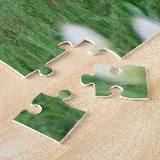 Big Buck In Tall Grass ジグソーパズル (側面)