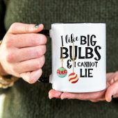 Big Bulbs Funny Christmas Holiday Stocking Stuffer マグカップ