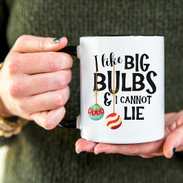 Big Bulbs Funny Christmas Holiday Stocking Stuffer マグカップ