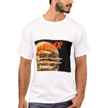 Big Burger Art – Juicy Cheeseburger Illustration 