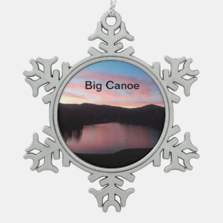 Big Canoe Christmas Ornament スノーフレークピューターオーナメント