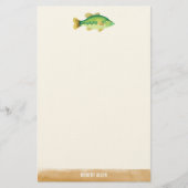 Big Catch Illustrated Fish 便箋 (正面)