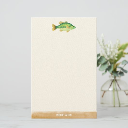 Big Catch Illustrated Fish 便箋 (スタンド正面)