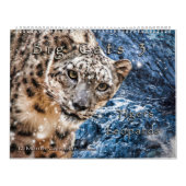 Big Cats Art #3 Calendar カレンダー (カバー)