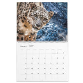 Big Cats Art #3 Calendar カレンダー (1月 2027)