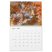 BIG CATS WILDLIFE #1 ART CALENDAR カレンダー (3月 2027)