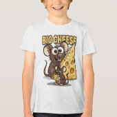 BIG CHEESE Quote – Fun Bold Humor and Confidence トライブレンドＴシャツ (正面)