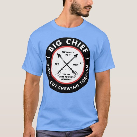 Big Chief - イェイェ エナジー満タン Tシャツ (正面)
