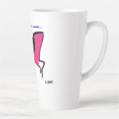 Big coffee mug- Boom! It's Made With Love. カフェラテマグ (右)