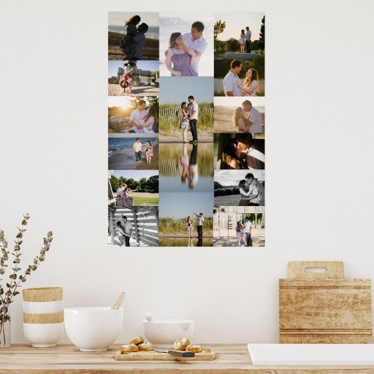 Big Collage Poster ポスター (キッチン)