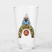 Big Cowboys Red & Blue タンブラーグラス (裏面)