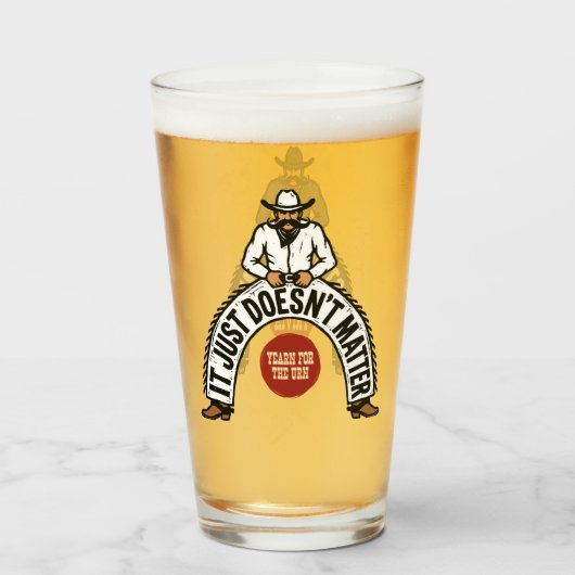 Big Cowboys White & Black タンブラーグラス (ドリンク正面)