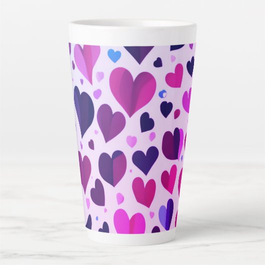 big cup カフェラテマグ (正面)