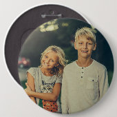 Big custom photo button 缶バッジ (正面&裏面)