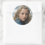 BIG CUSTOM ROUND PHOTO STICKERS ラウンドシール (バッグ)