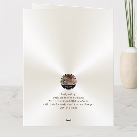 BIG Customizable 60th Anniversaryカード カード (裏面)