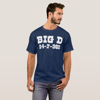 Big D 24-7-365シャツ – ダラスサッカーファン向け Tシャツ