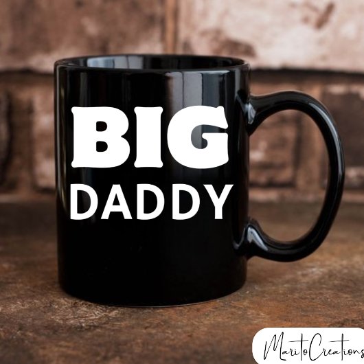 Big Daddy coffee mug, gift for dad. マグカップ